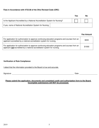Obn Approver Application - Ohio, Page 5