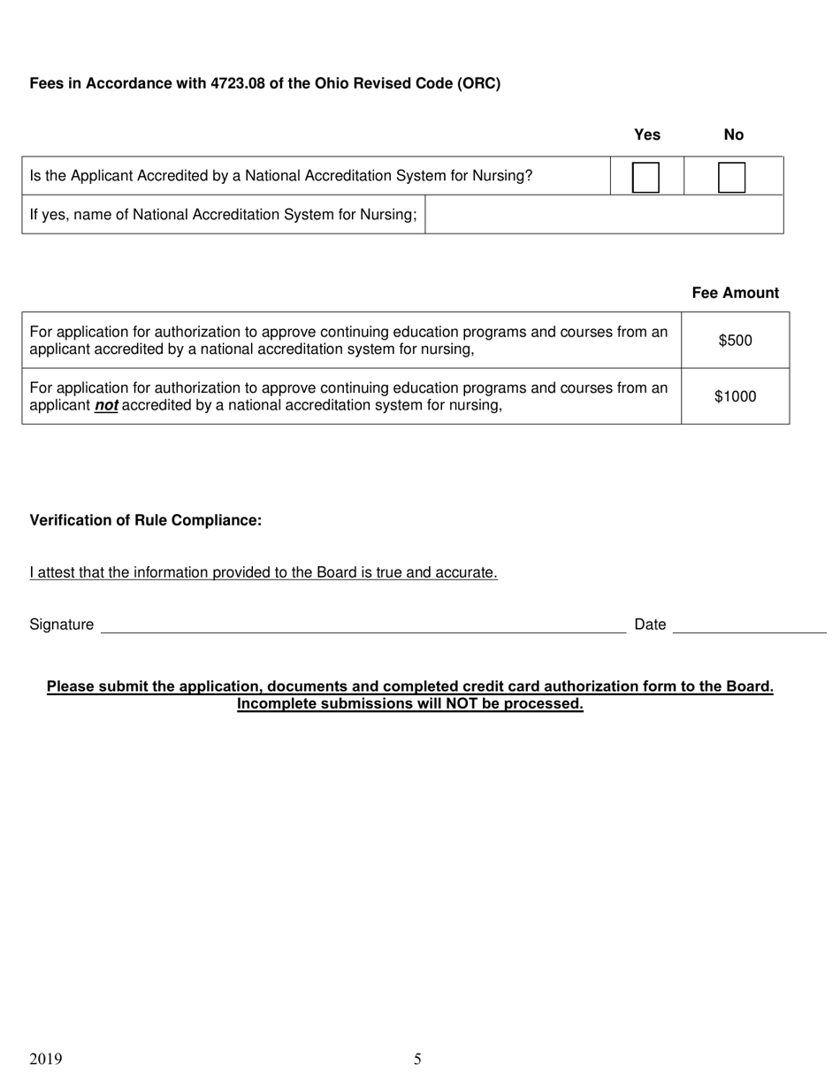 Obn Approver Application - Ohio, Page 5