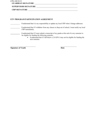 Form CPS-100 Education and Training Voucher (Etv) Application - South Dakota, Page 4