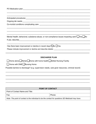 Long Term Acute Care (Ltac) and Out-of-State Rehab Prior Authorization Request Form - South Dakota, Page 5