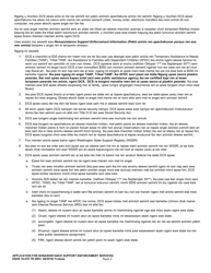 DSHS Form 18-078 Application for Nonassistance Support Enforcement Services - Washington (Trukese), Page 2