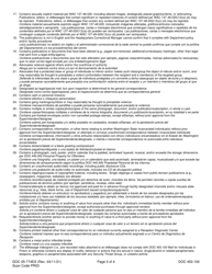 Form DOC05-774ES Foreign Language and Mail Review - Washington (English/Spanish), Page 3