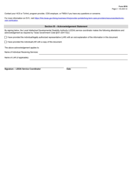 Form 8516 Electronic Visit Verification Responsibilities and Additional Information - Texas, Page 2