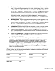ADFA Form 601 Home and/or Htf Lease Addendum - Arkansas, Page 2
