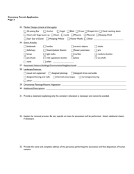 Cemetery Permit Application (Cemetery Relocations) - Alabama, Page 3