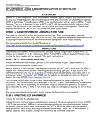 Form ISD/CCPEB-004 Application for Listing a Mine Methane Capture Offset Project - California, Page 8