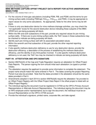 Form ISD/CCPEB-011 Mine Methane Capture Offset Project Data Report for Active Underground Mines Form - California, Page 12