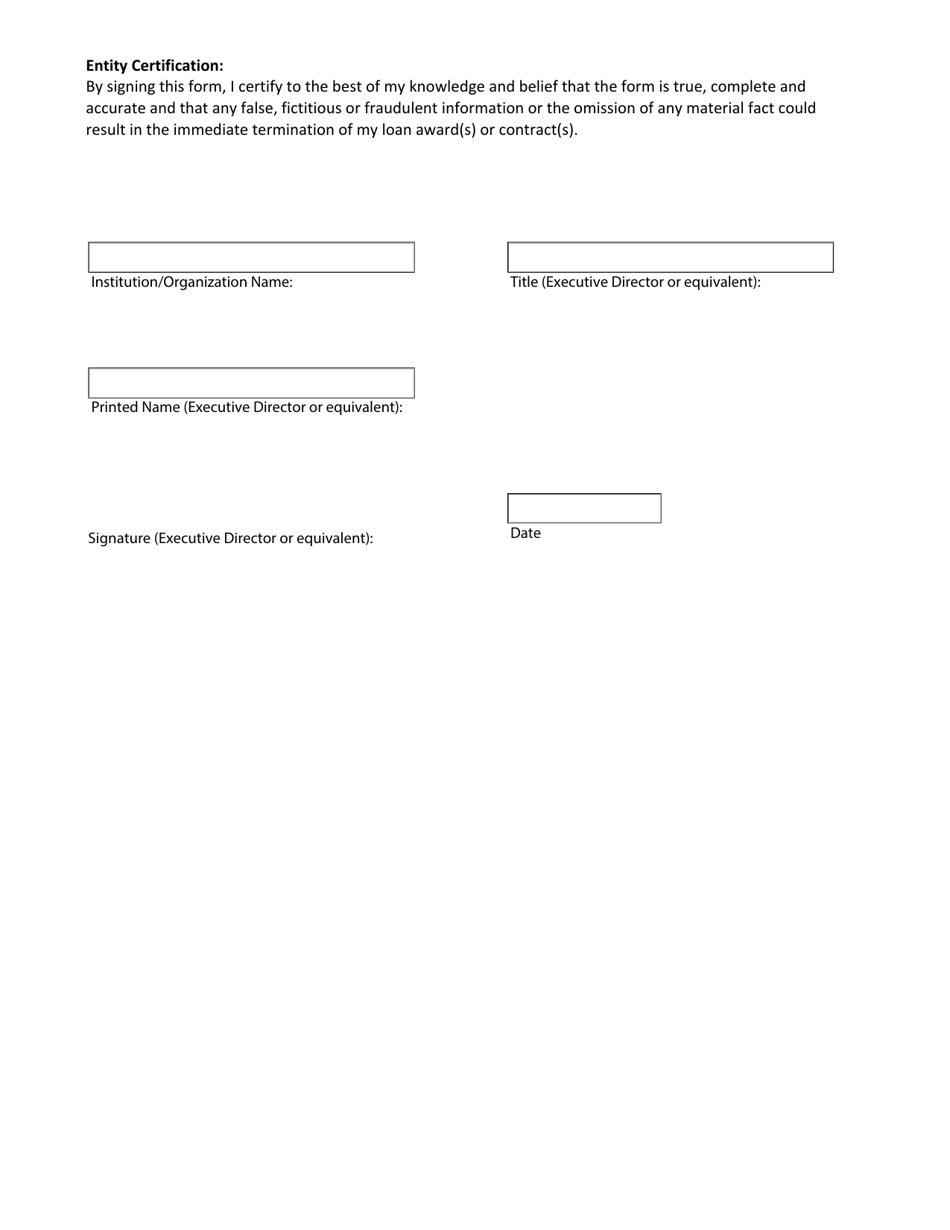 Request for Waiver or Reduction of Public Works Project Apprenticeship Goals - Iepa Loan Program Version - Illinois, Page 5