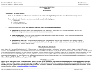 Form CMS-359 Comprehensive Outpatient Rehabilitation Facility Report for Certification to Participate in the Medicare Program, Page 2