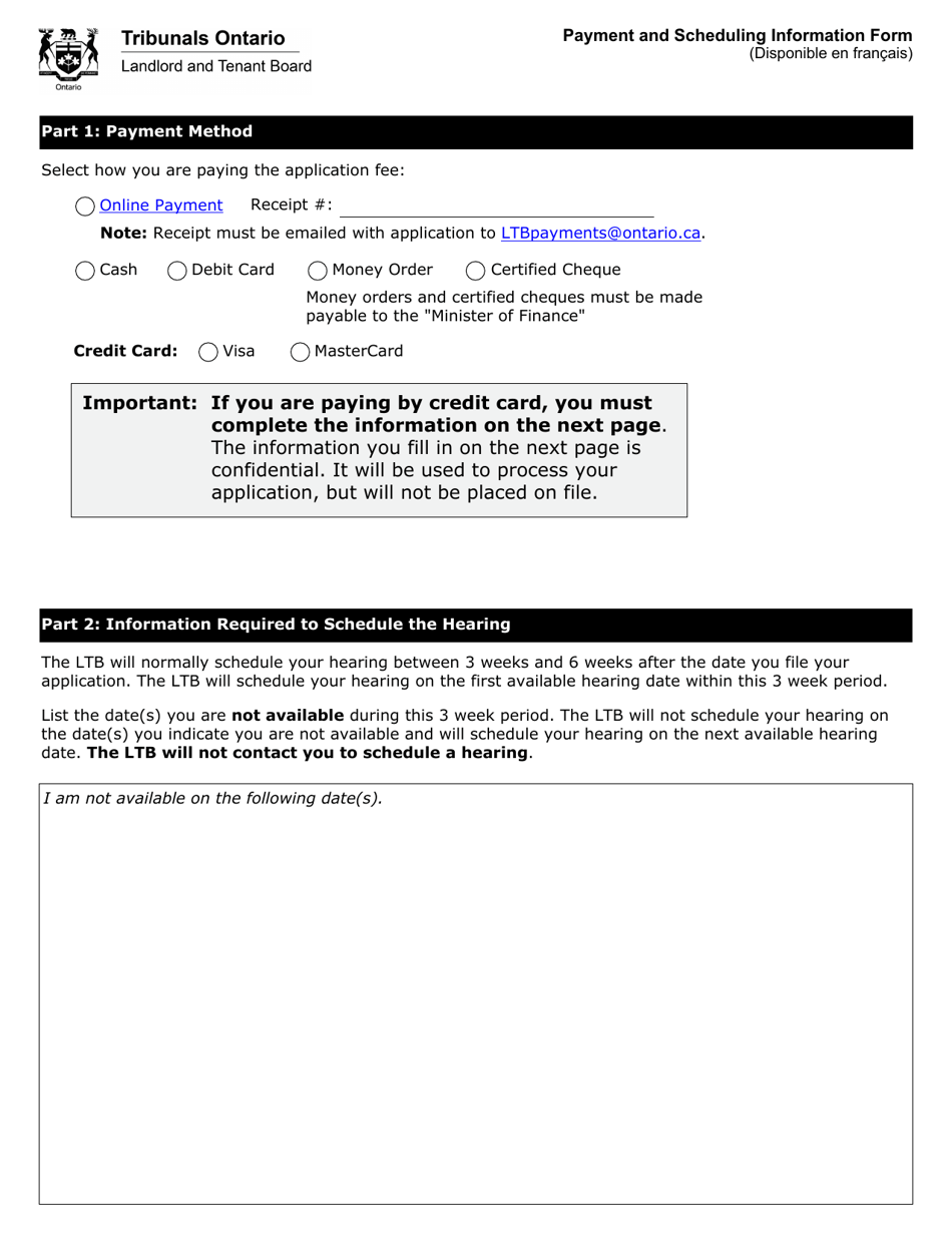 Form T5 Landlord Gave a Notice of Termination in Bad Faith - Ontario, Canada, Page 9