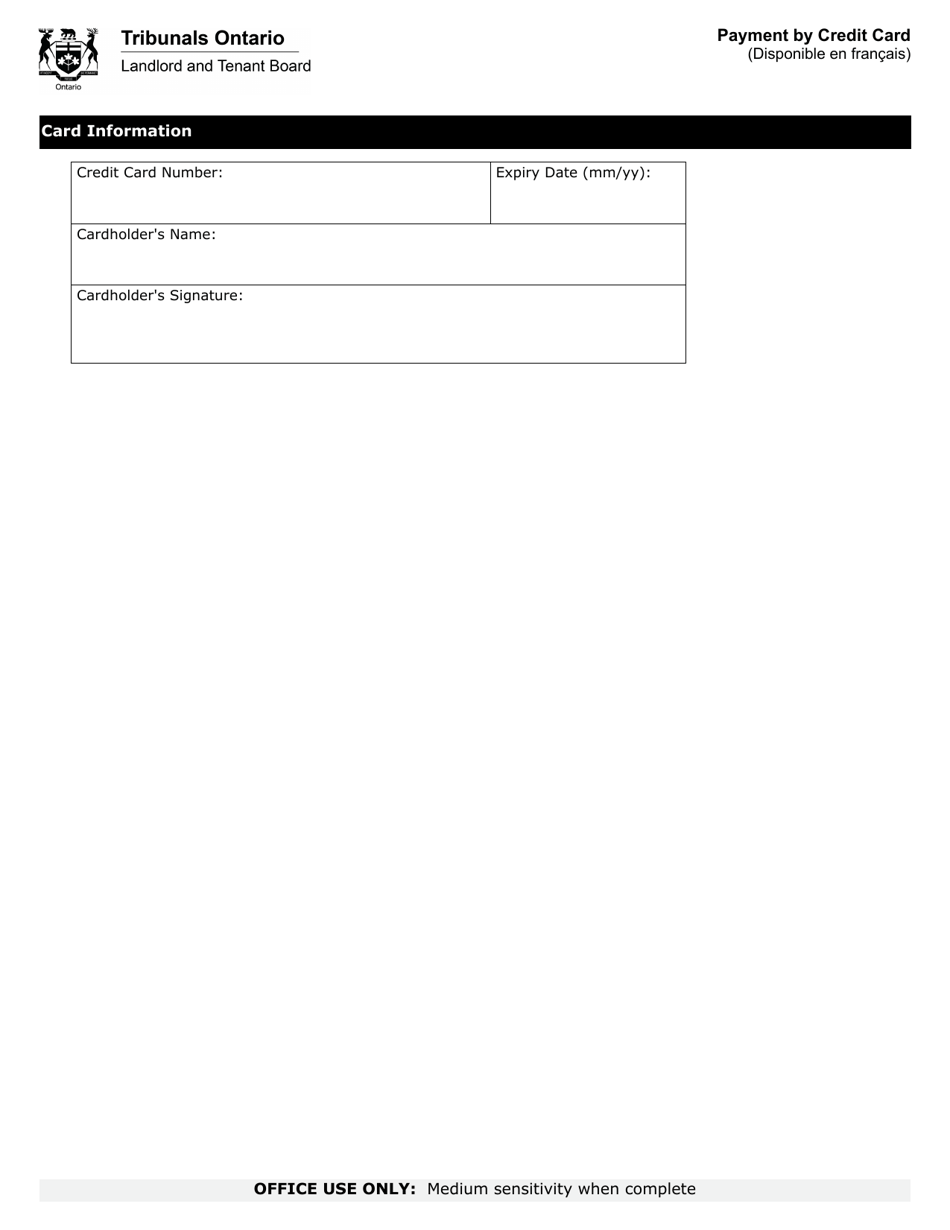 Form T7 Tenant Application About Suite Meters - Ontario, Canada, Page 13