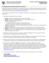 Forme L9 Requete En Paiement De L&#039;arriere De Loyer - Ontario, Canada (French), Page 2