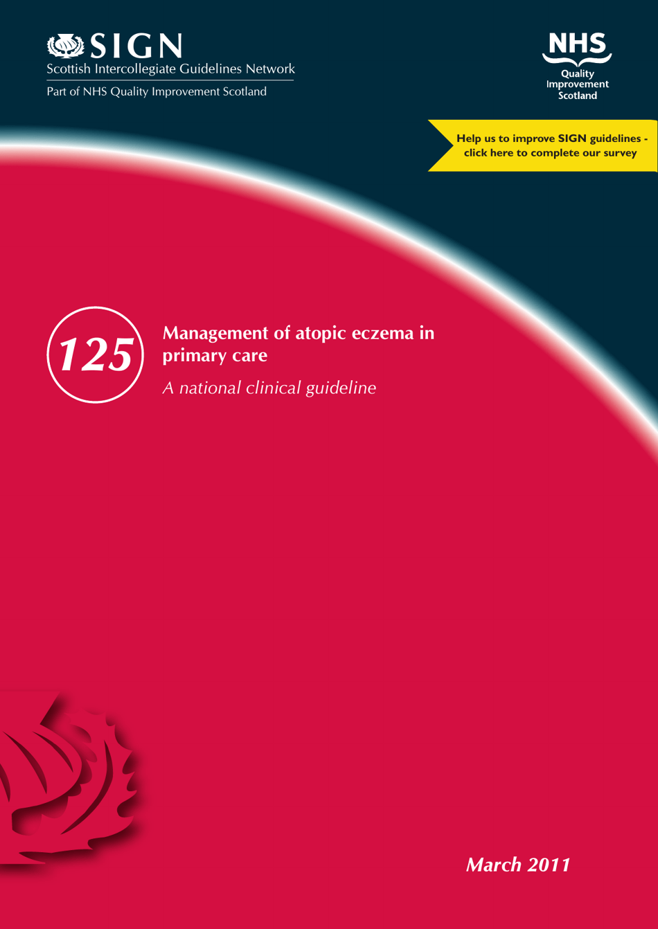 United Kingdom Management of Atopic Eczema in Primary Care - Guideline ...
