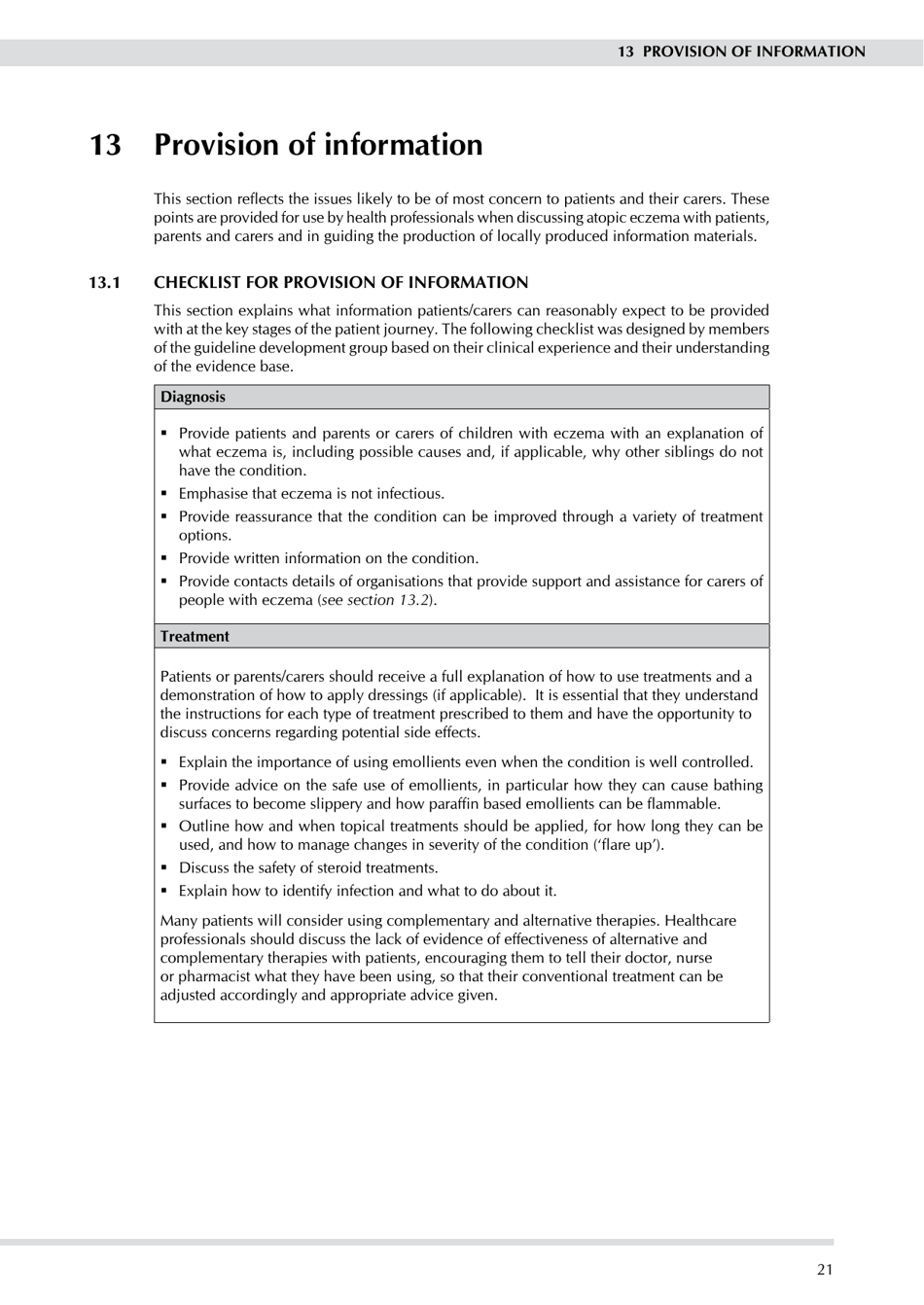 Management of Atopic Eczema in Primary Care - Guideline No 125, Scottish Intercollegiate Guidelines Network - United Kingdom, Page 27