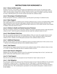 Worksheet A Basic Visitation - New Mexico, Page 2