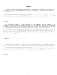 Application for Registration of a Membership Campground - Nebraska, Page 7