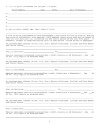 Application for Registration as a Membership Campground Salesperson - Nebraska, Page 2
