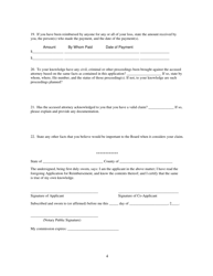 Client Security Fund Application for Reimbursement - North Carolina, Page 4