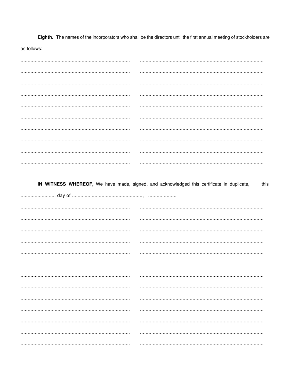 Organization Certificate (Savings Bank and Savings  Loan Association) - New York, Page 3