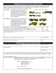 Form MVD-11198 Application for Military Skills Test Waiver - New Mexico, Page 2