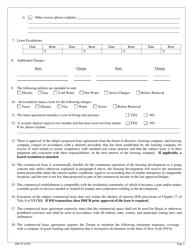 Form HM-59 Certification of Commercial Lease - New York, Page 2