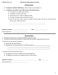 Form LDSS-4770 TANF Youth Services Application - New York, Page 4