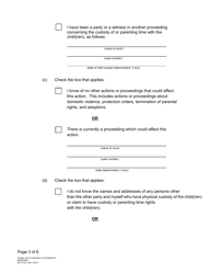 Form DC6:15.6 Answer and Counterclaim to Complaint for Modification - Nebraska, Page 3