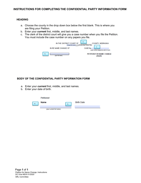 Form DC6:9.4  Printable Pdf