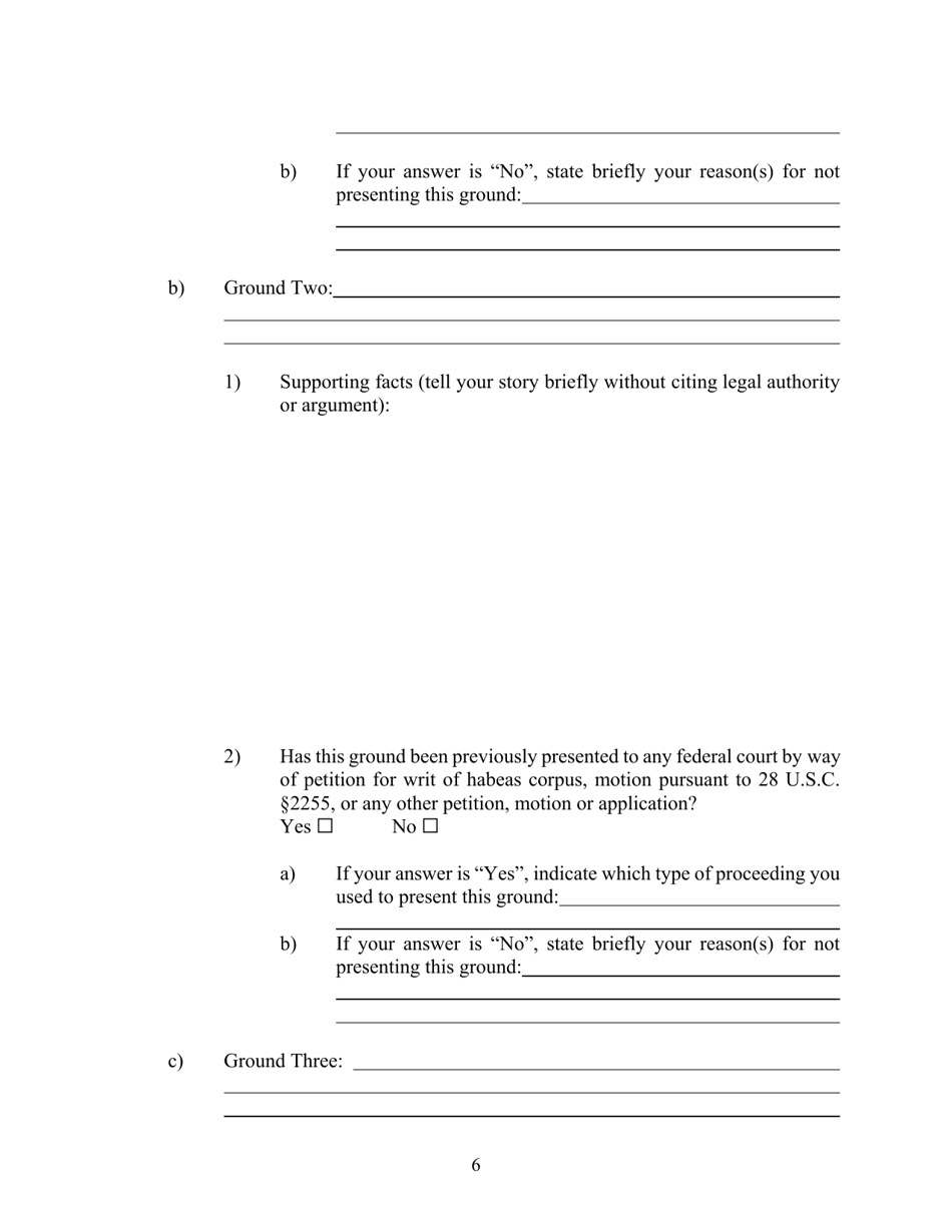 Motion Pursuant to 28 U.s.c. 2255 to Vacate, Set Aside or Correct Sentence by a Person in Federal Custody - Nevada, Page 8