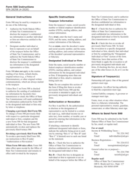 Form 500 (SFN28258) Authorization to Disclose Tax Information &amp; Designation of Representative - North Dakota, Page 2