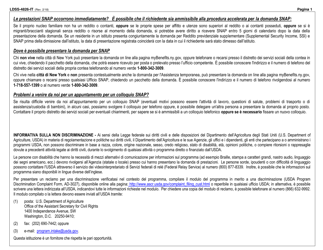 Form LDSS-4826 Supplemental Nutrition Assistance Program (Snap) Application/Recertification - New York (Italian), Page 2