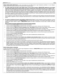 Form LDSS-3151 Supplemental Nutrition Assistance Program (Snap) Change Report Form - New York (Italian), Page 2