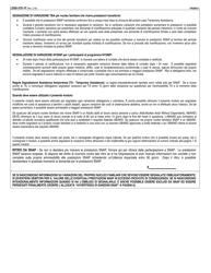Form LDSS-3151 Supplemental Nutrition Assistance Program (Snap) Change Report Form - New York (Italian), Page 3