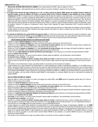 Formulario LDSS-3151 Programa De Asistencia Nutricional Suplementaria (Snap) Formulario De Informe De Cambios - New York (Spanish), Page 2