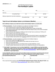 Document preview: Form LDSS-5030 Living Arrangement Form - New York (Haitian Creole)