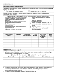 Formulario LDSS-5040 Formulario Para Verificacion De Ingresos - New York (Spanish), Page 2