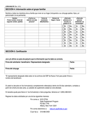 Formulario LDSS-5040 Formulario Para Verificacion De Ingresos - New York (Spanish), Page 3