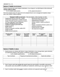 Form LDSS-5040 Income Verification Form - New York (Italian), Page 2