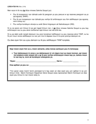 Form LDSS-4726 TANF Services Application/Certification - New York (Haitian Creole), Page 5