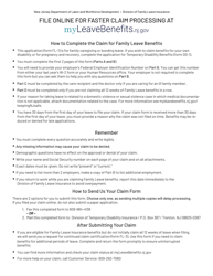 Form FL-1 New Jersey Family Leave Benefits Application - New Jersey, Page 4
