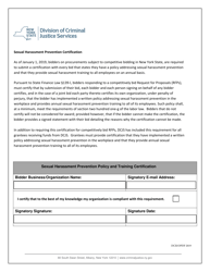 Document preview: Sexual Harassment Prevention Certification - New York