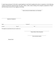 Apprenticeship Affidavit - New Hampshire, Page 2