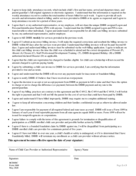 Form 1860 Child Care Provider Agreement - New Hampshire, Page 2