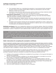 Form SFN21999 Streamlined Sales and Use Tax Agreement Certificate of Exemption - North Dakota, Page 5