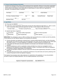 Application for Nonprofit Certificate of Exemption - Nebraska, Page 2
