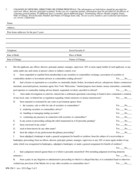 Form CM-3 Supplemental Commodity Statement - New York, Page 2
