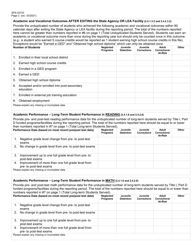 Form SFN53733 Final Report - Title I Part D - North Dakota, Page 3