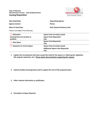 Form SBD-20-01 Leasing Requisition - Nebraska