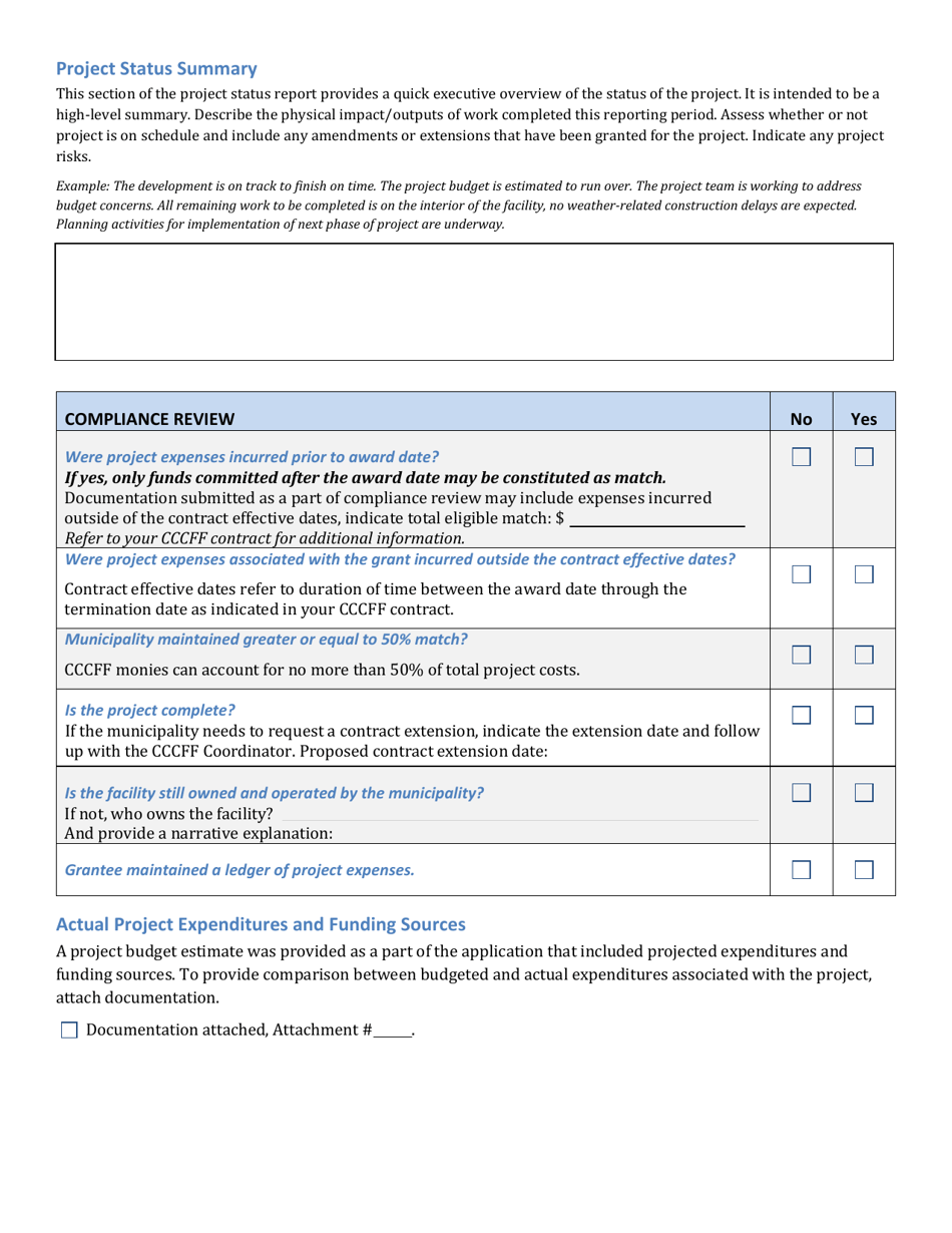 Nebraska Cccff Progress Report - Request for Reimbursement - Fill Out ...