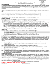 Form ACTY0181 Request for Cdbg Funds - Activity 0181 General Administration Only - Nebraska, Page 2